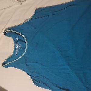 Massimo teal green tank top